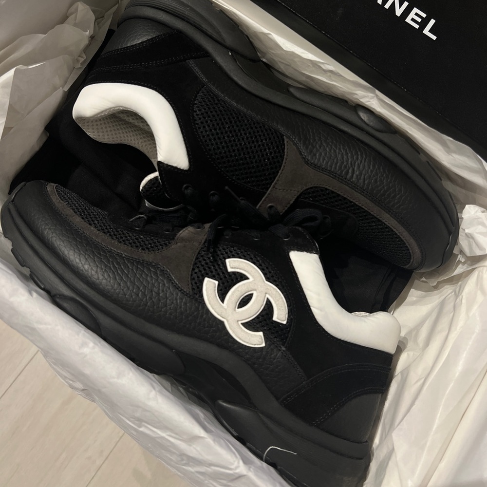 Authentic Chanel men’s sneakers